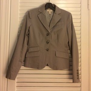‼️ SALE: Grey blazer with white stitching ‼️