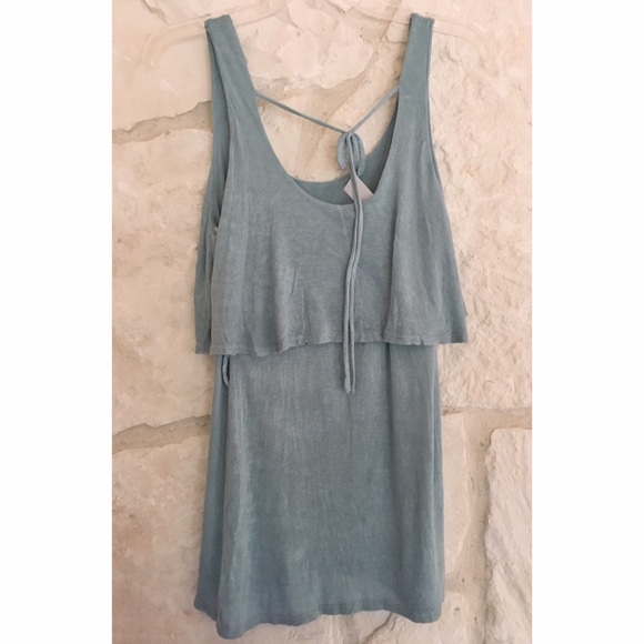 Pale Blue Gorgeous Tank Top - Picture 2 of 2