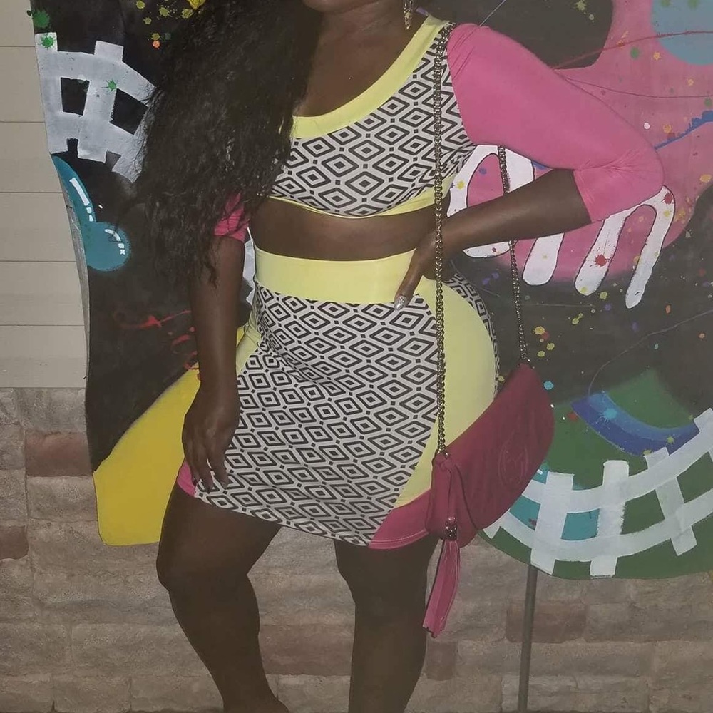 Two piece skirt