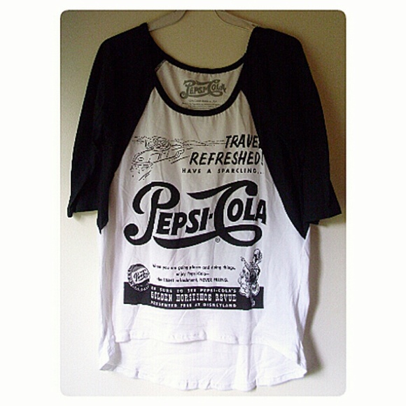 HIGH/LOW VINTAGE PEPSI COLA TOP!🍁 - Picture 4 of 8