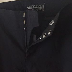 Guess stretch black slacks