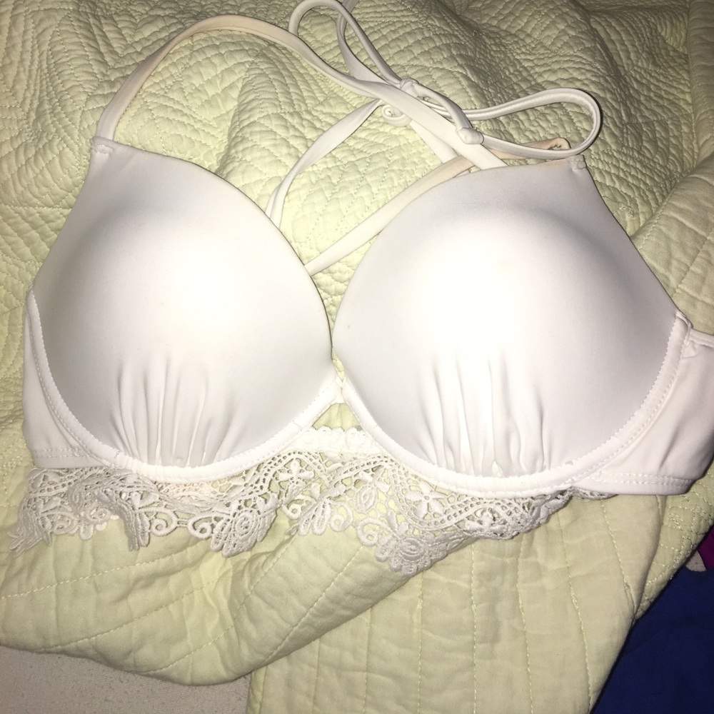 Racerback Lace Bikini Top (bottoms not included)