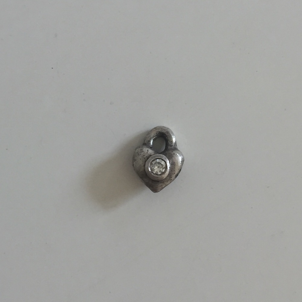 Lee Brevard sterling silver double heart earring - Picture 6 of 7