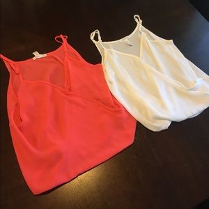 BUNDLE!!! Two beautiful dressy tank tops