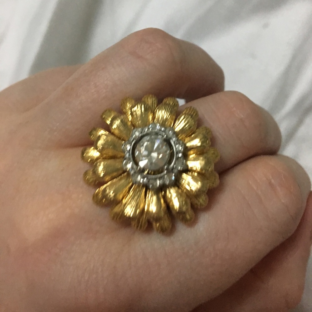 J.Crew flower ring - Picture 2 of 4