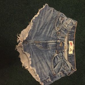 Levi cut shorts
