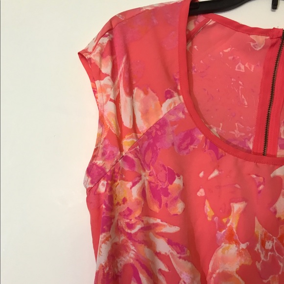 Cute coral summer dress - Picture 3 of 5