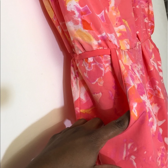 Cute coral summer dress - Picture 5 of 5