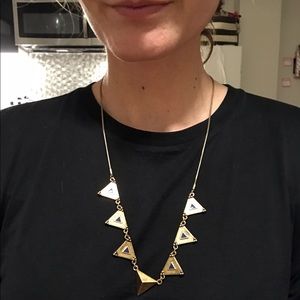 Madewell triangle design necklace