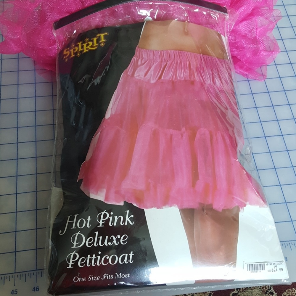 Petticoat deluxe hot pink