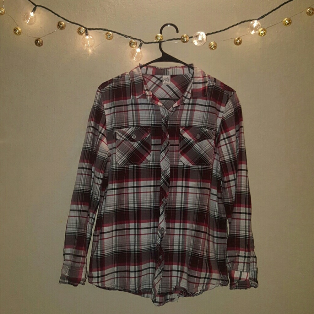 EmpCyre: Black, White, & Red Flannel
