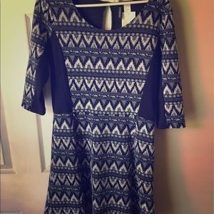 Tribal print dress