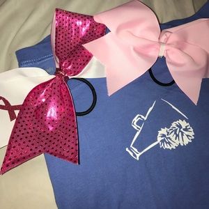 periwinkle cheerleading long sleeve shirt!