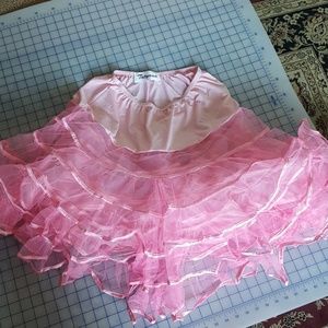 Tatyana quality pink petticoat pin up style sz. L