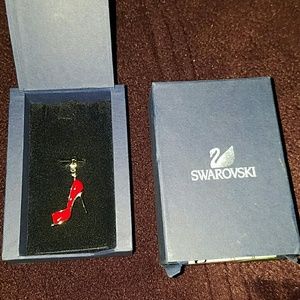 Brand NIB Swarovski heel charm