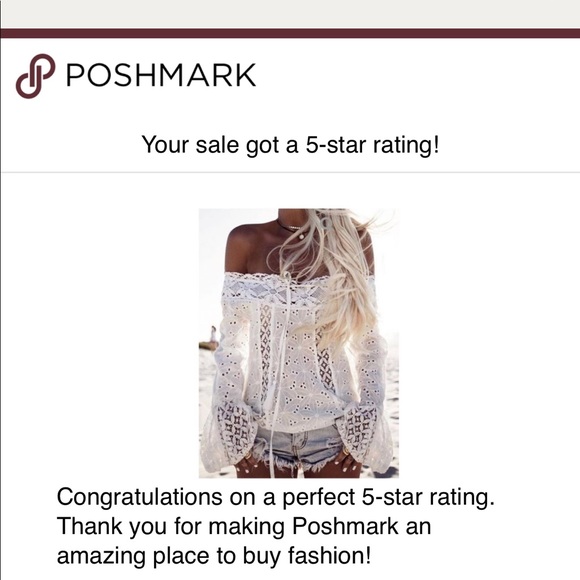 🍂Lace Off The Shoulder Top🍂2 Hr Sale/2 Left - Picture 5 of 7