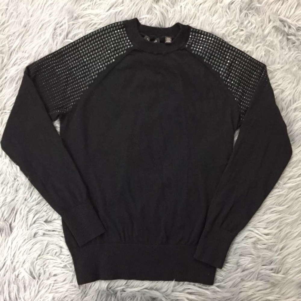 Ted Baker Studded Fairia Sweater Black