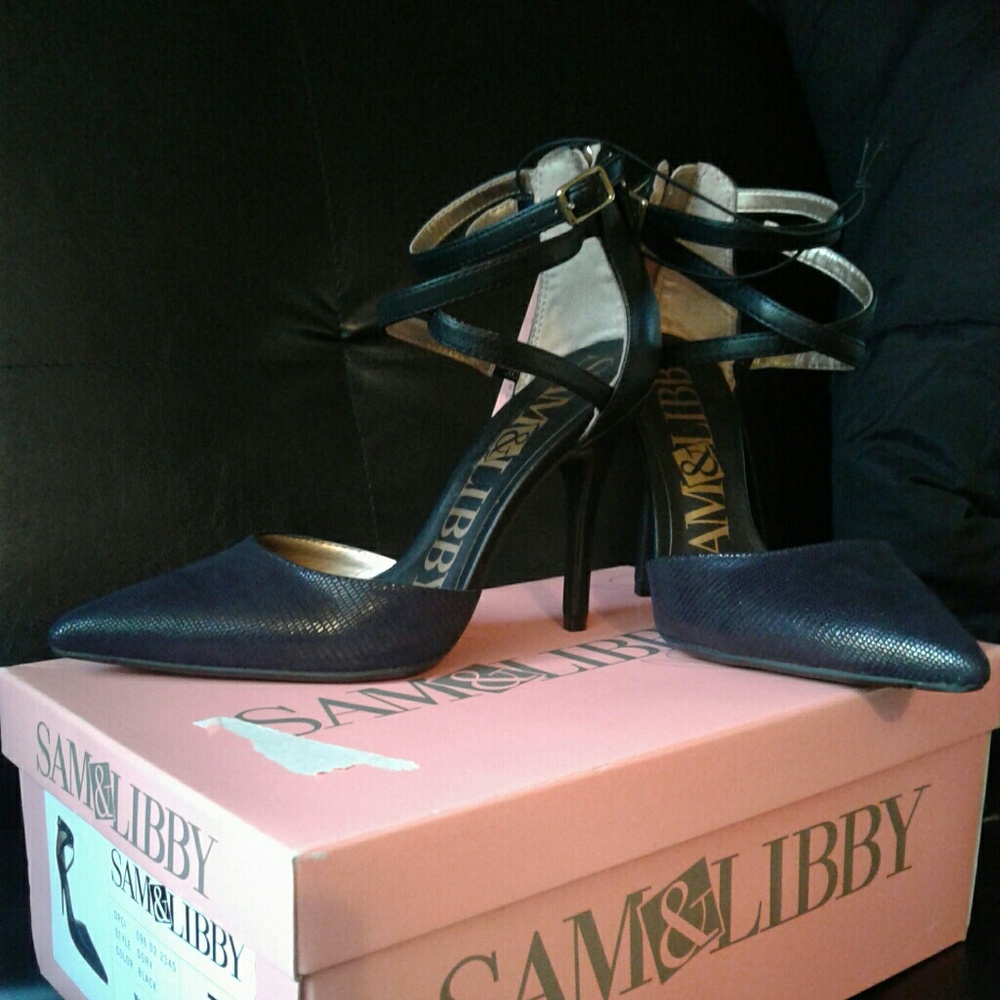 Blk Sam & Libby Heels