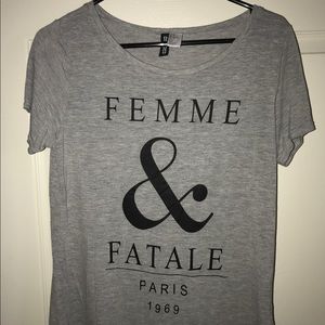 Graphic tee from H&M