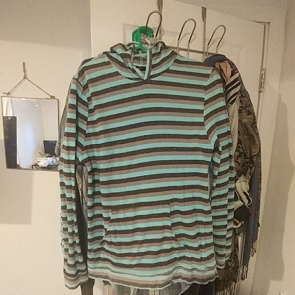 Striped hoodie