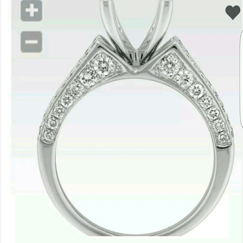 Princess cut diamond ring - Picture 4 of 4