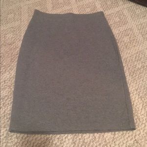 Wet seal pencil gray skirt size medium