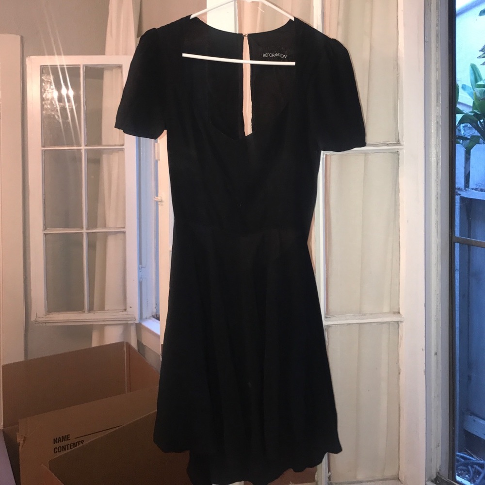 Black reformation dress