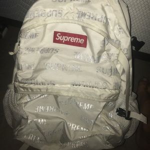 SUPREME BOXLOGO BACKPACK 3MM REFLECTED