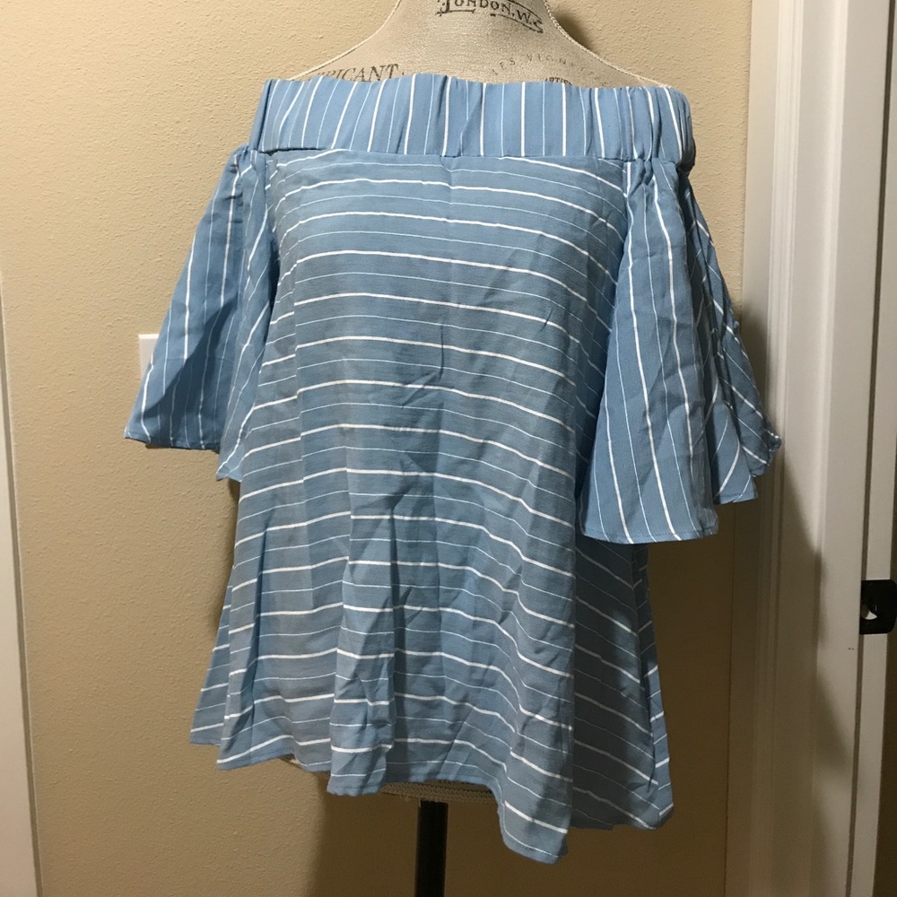 In vein off shoulder tops size Large