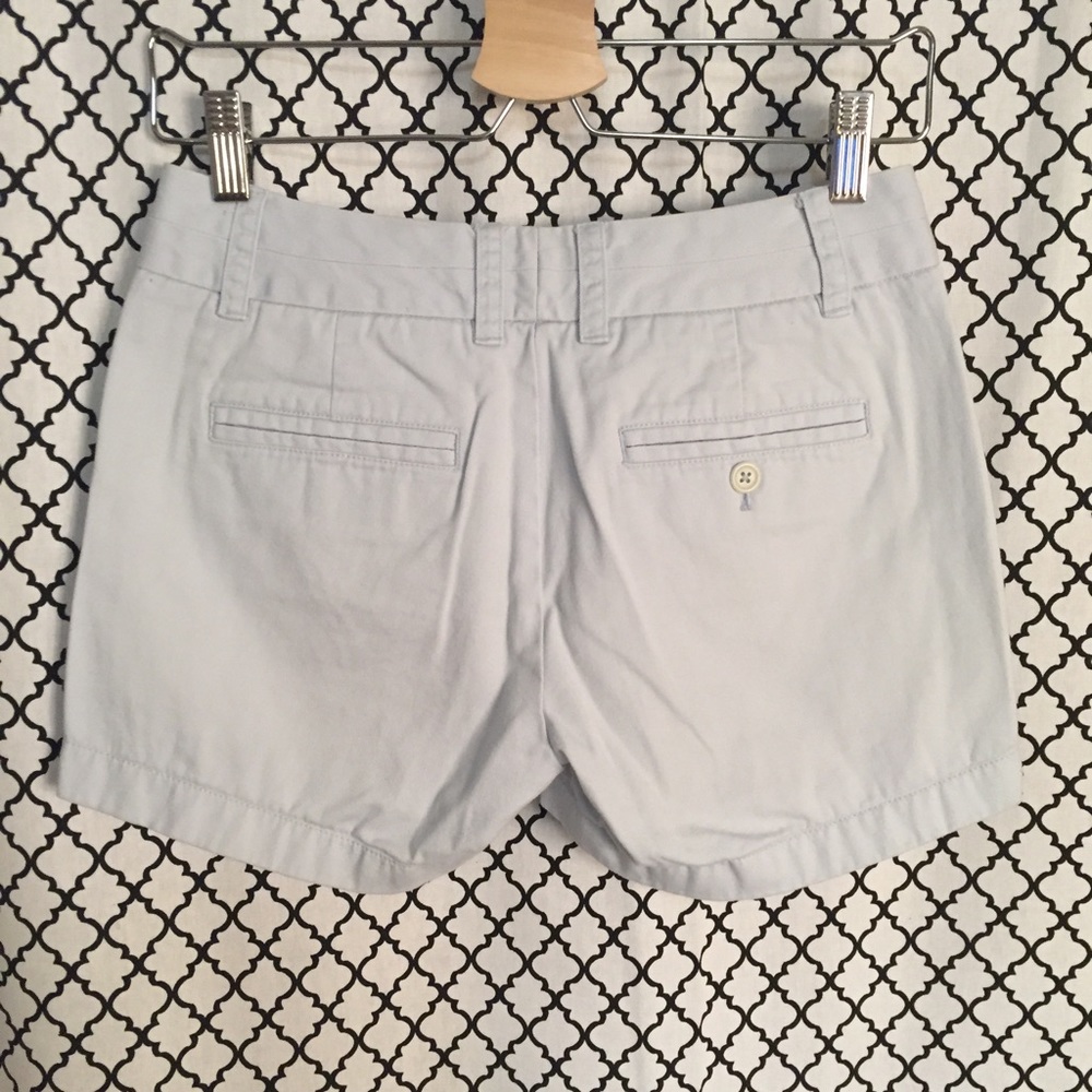 J. Crew Light Blue Chino Shorts Size 00 - Picture 2 of 4