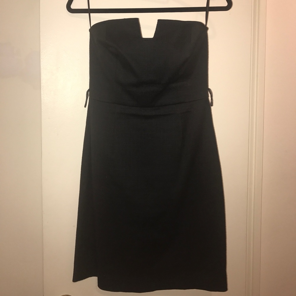 Trina Turk Black Strapless Dress