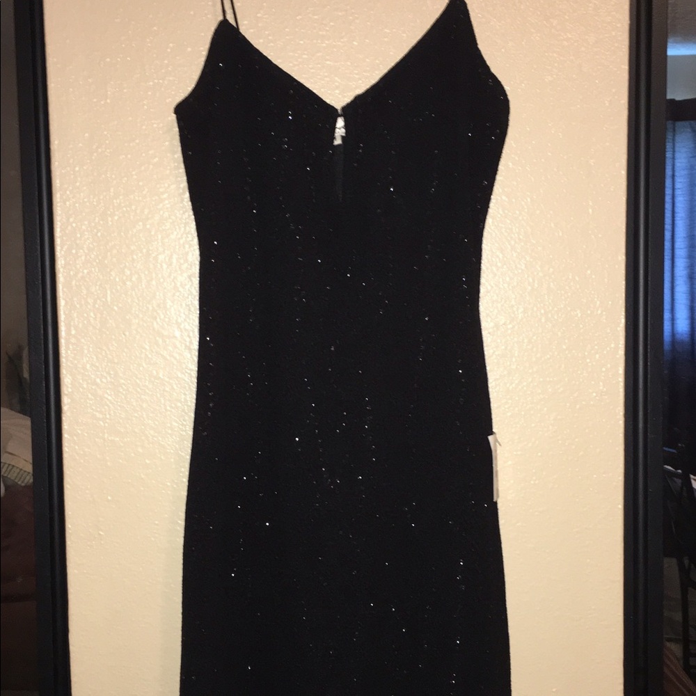 Beautiful black sequence M Studio cocktail dress!!