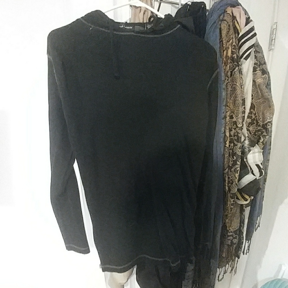 Black hoodie