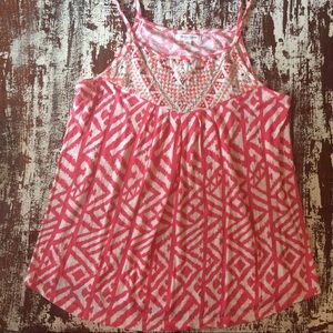 BeachLunchLounge Tribal Boho Embroidered Tank