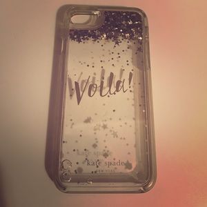 Kate Spade glitter iPhone case