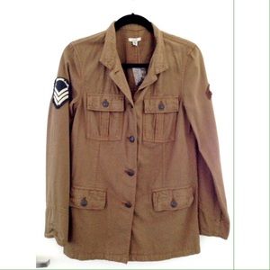 Tan Military Jacket