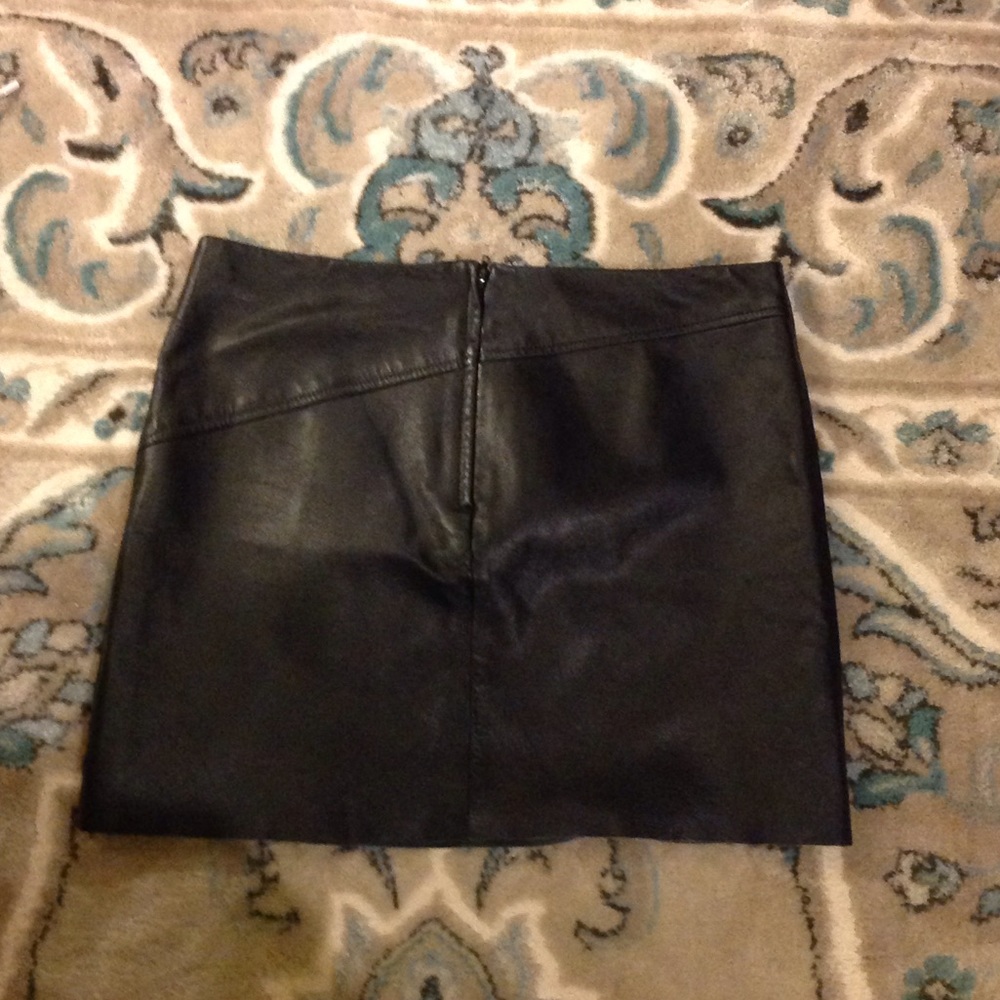 BCBG MAXAZRIA Leather Mini