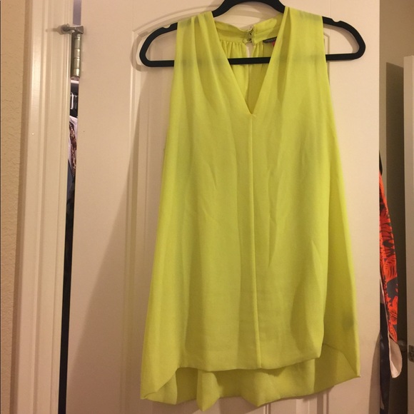 Vince Camuto Neon Blouse - Picture 1 of 3