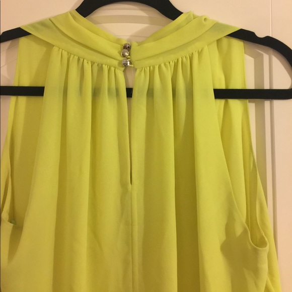 Vince Camuto Neon Blouse - Picture 2 of 3