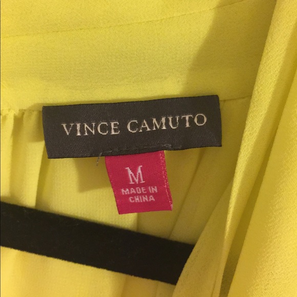 Vince Camuto Neon Blouse - Picture 3 of 3