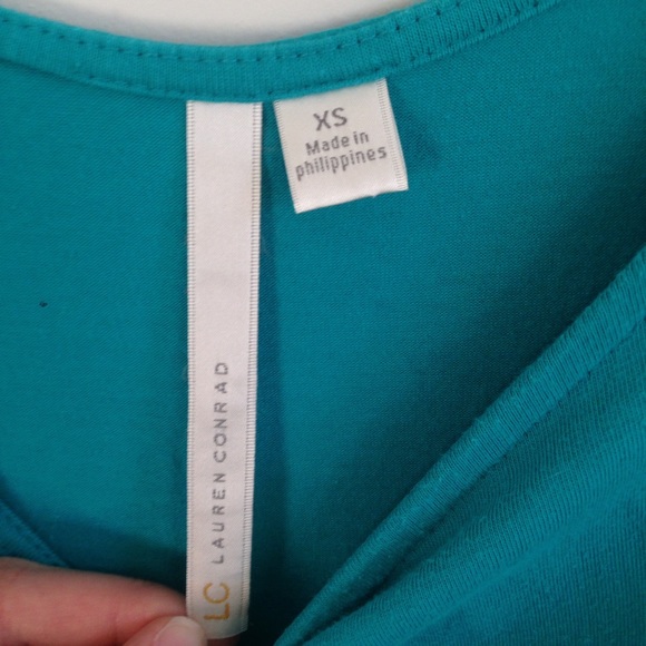 turquoise skater dress - Picture 3 of 3