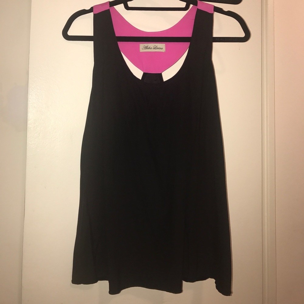 Alisha Levine silk tank