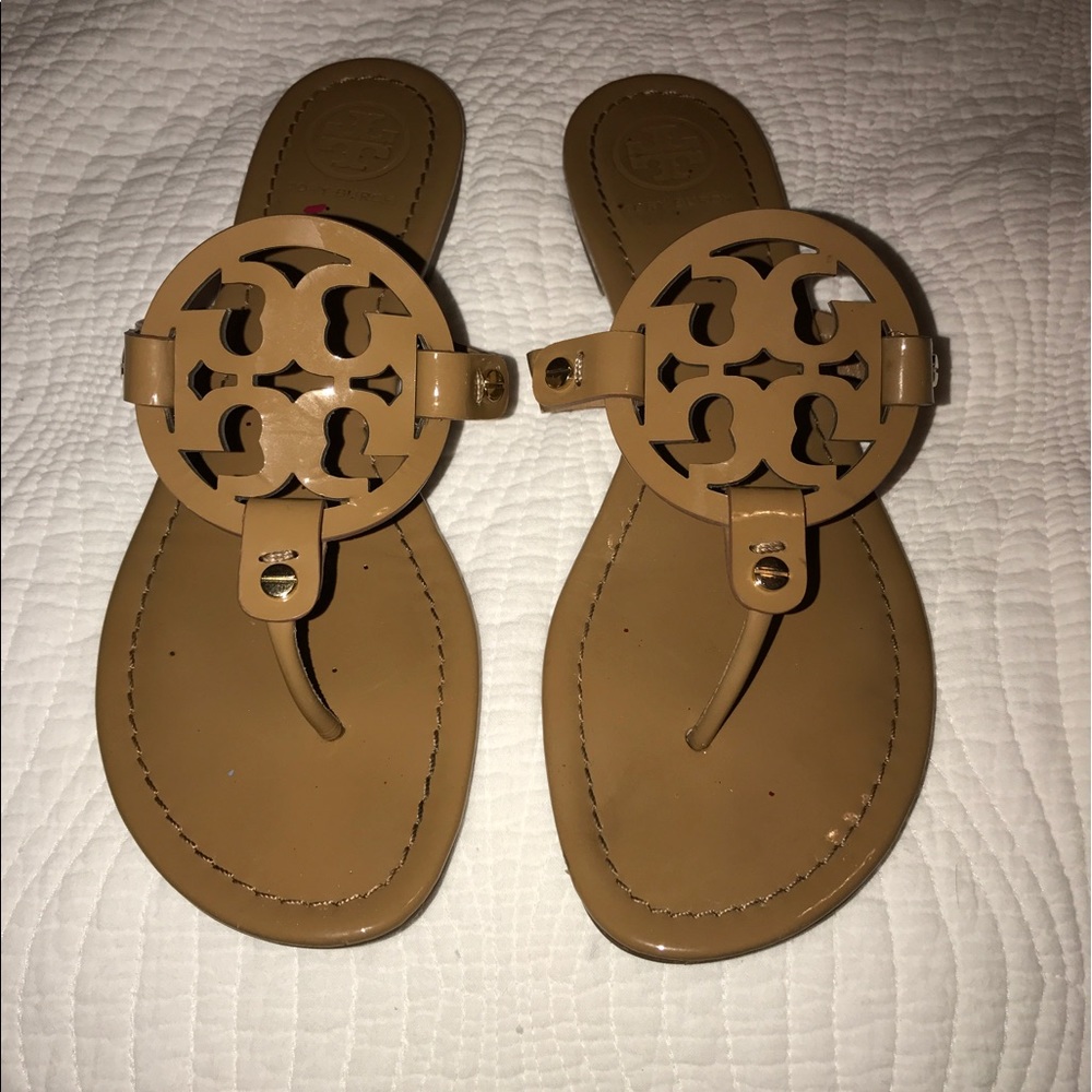 Tory Burch Patent Leather Sandals