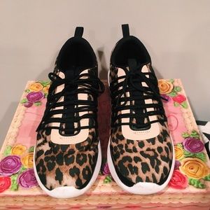 H&M cheetah sneakers