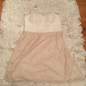 White lace sundress