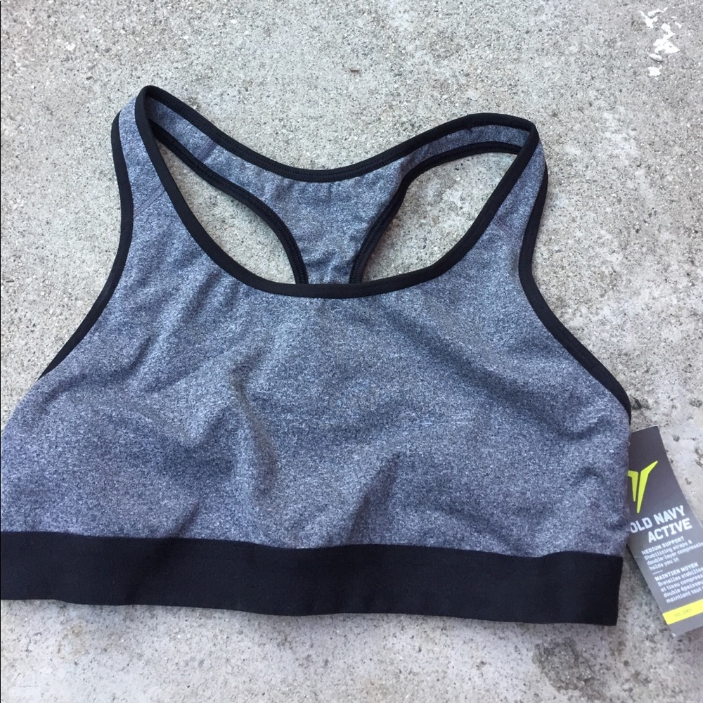 Grey Sport Bra