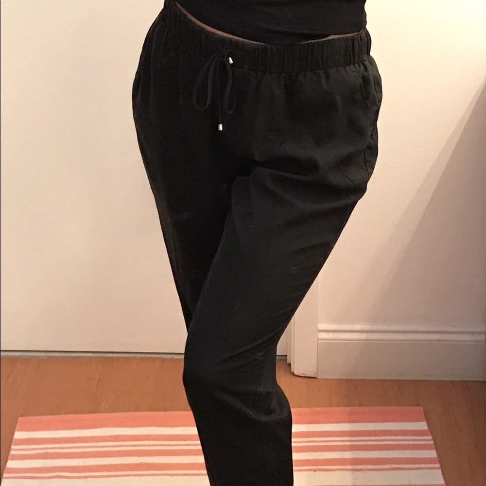 Dressy joggers, casual style. Small.