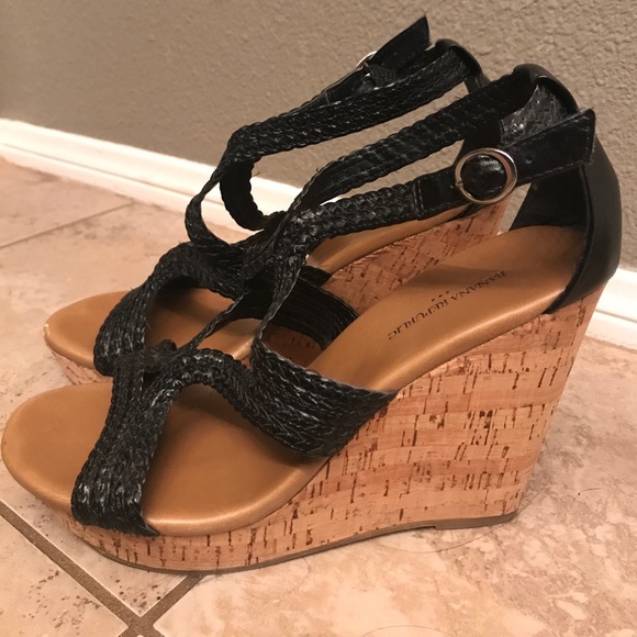 Banana Republic Shoes - Banana Republic Wedge Sandals
