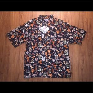 Vintage Reyn Spooner Texas longhorns button up