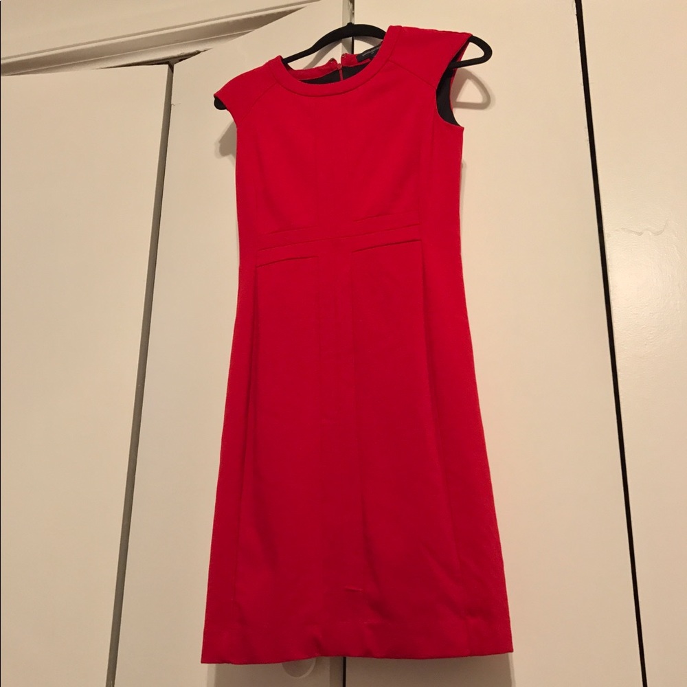 Banana Republic Red Sheath Dress NWOT